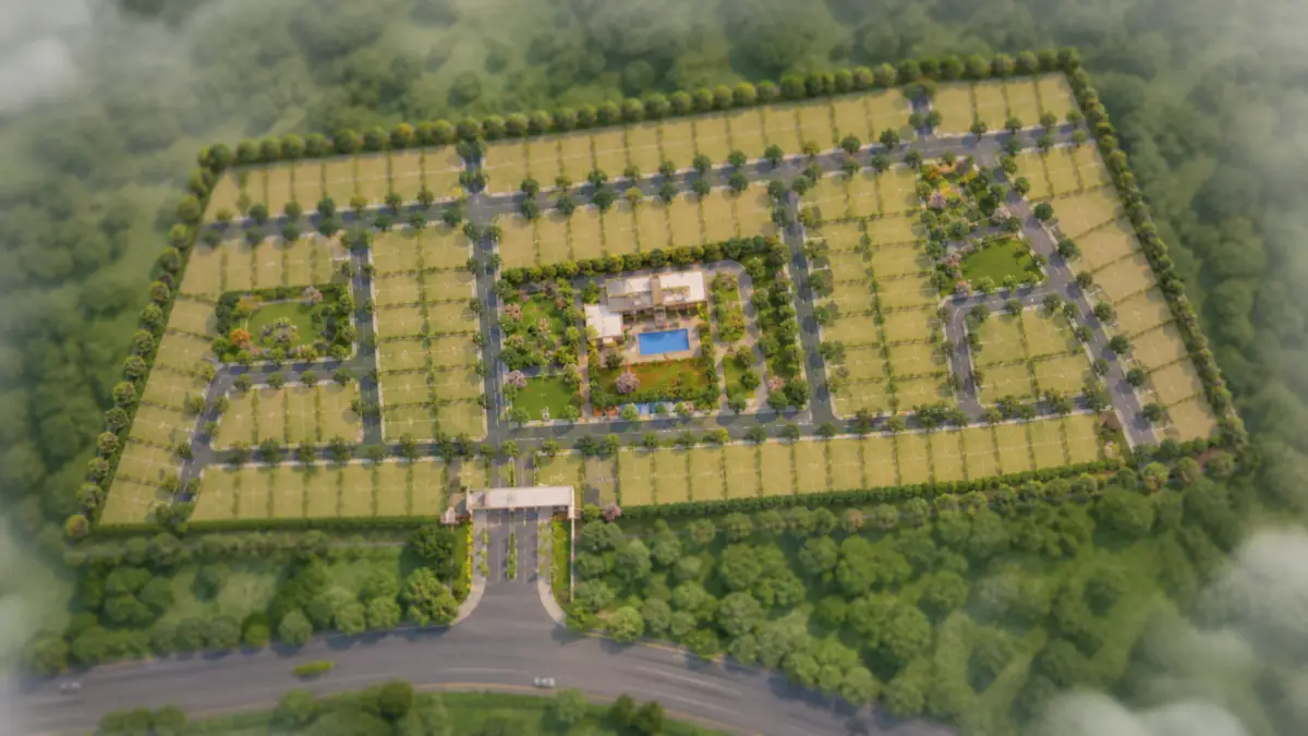 Abhee Hoskote master plan visual Abhee Hoskote master plan visual